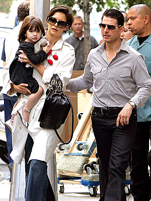 tom cruise and katie holmes and suri. Katie Holmes and Tom